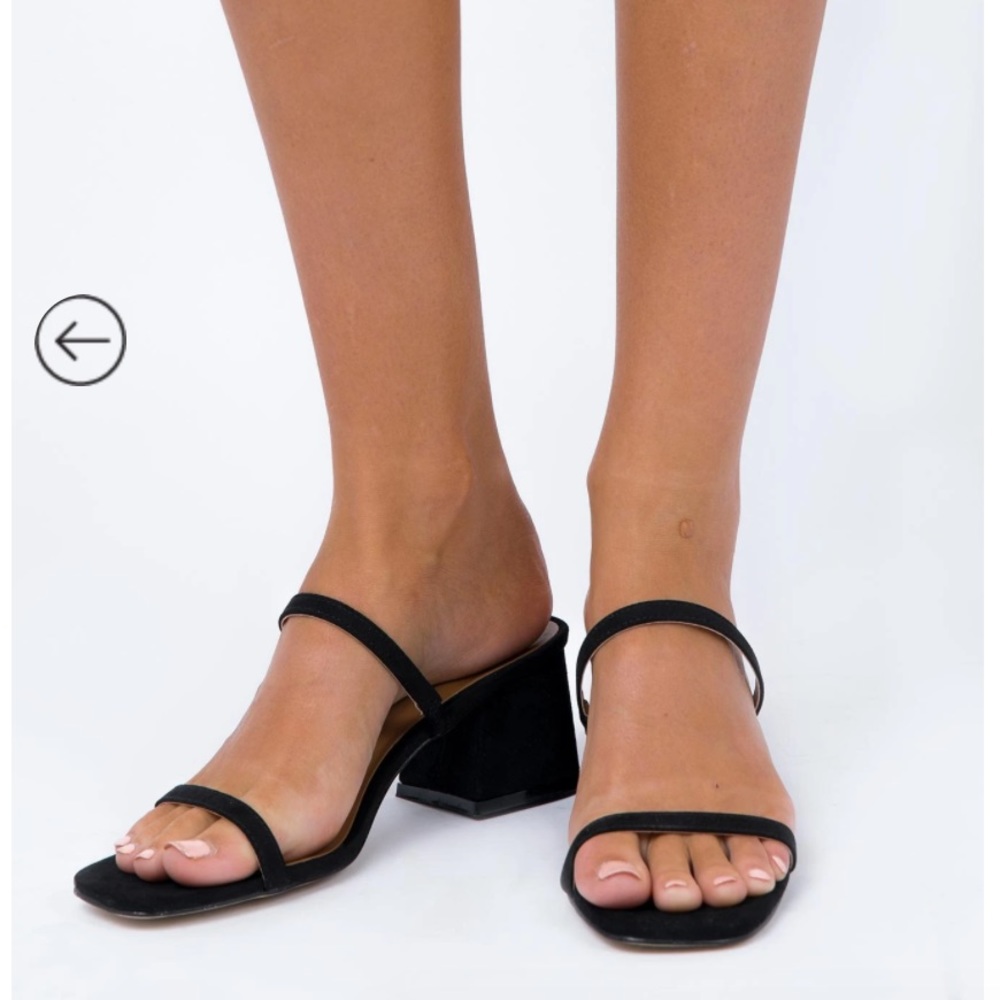 Princess Polly Therapy Goldie Heels
